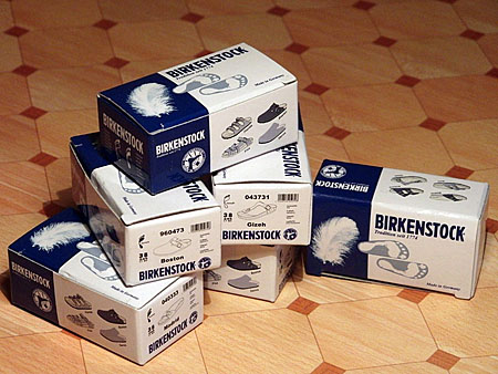 birkenstock shoe box